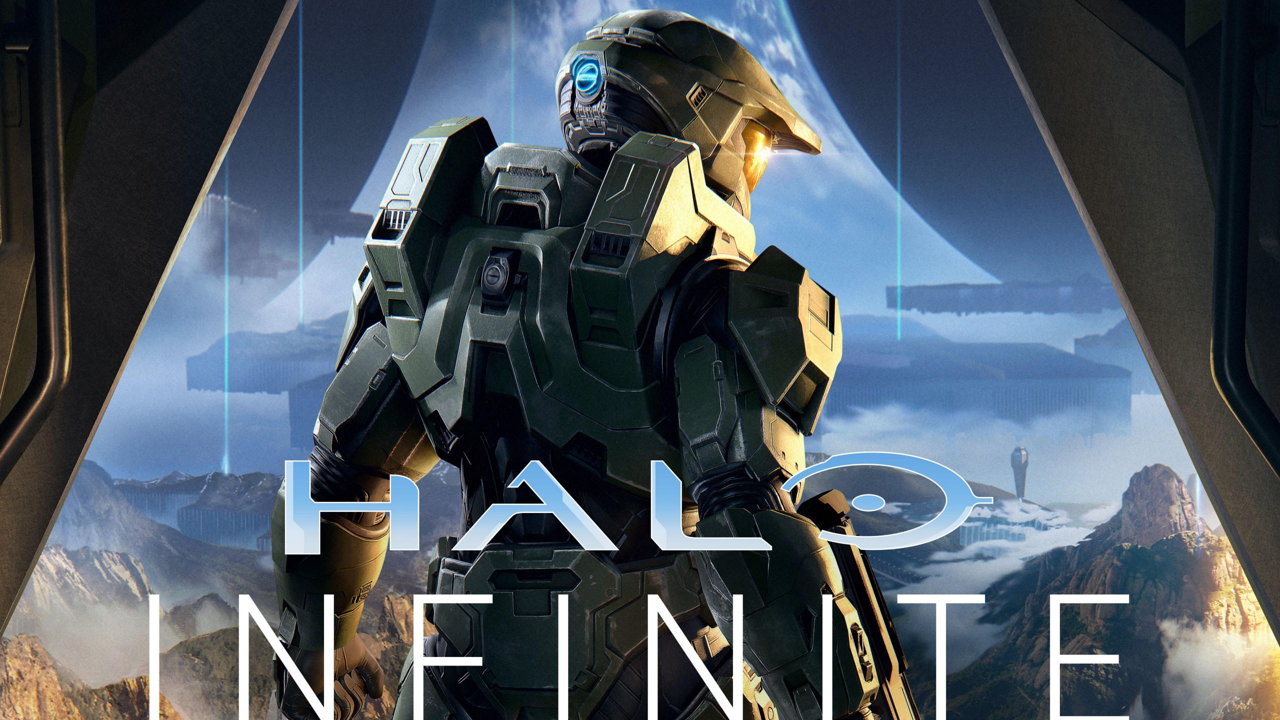 Halo infinite 2560x1440 e3 2019 poster 5k