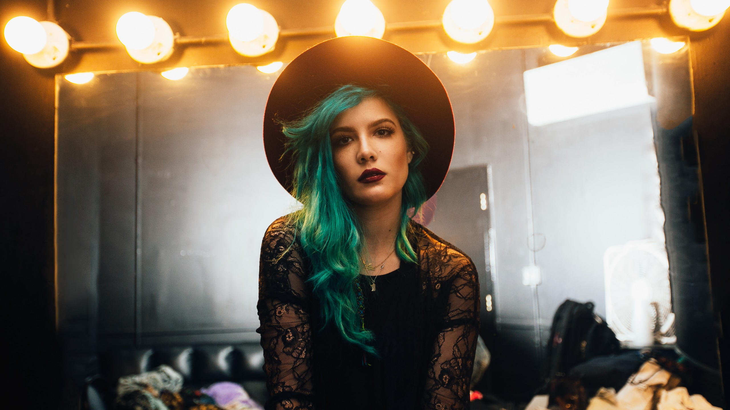 Halsey 2560x1440 ashley frangipane photo 4k