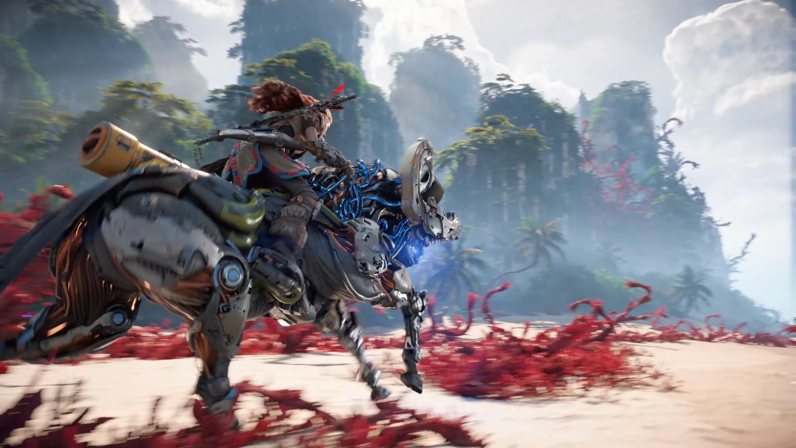 Horizon forbidden west 2560x1440 gameplay playstation 5 ps5