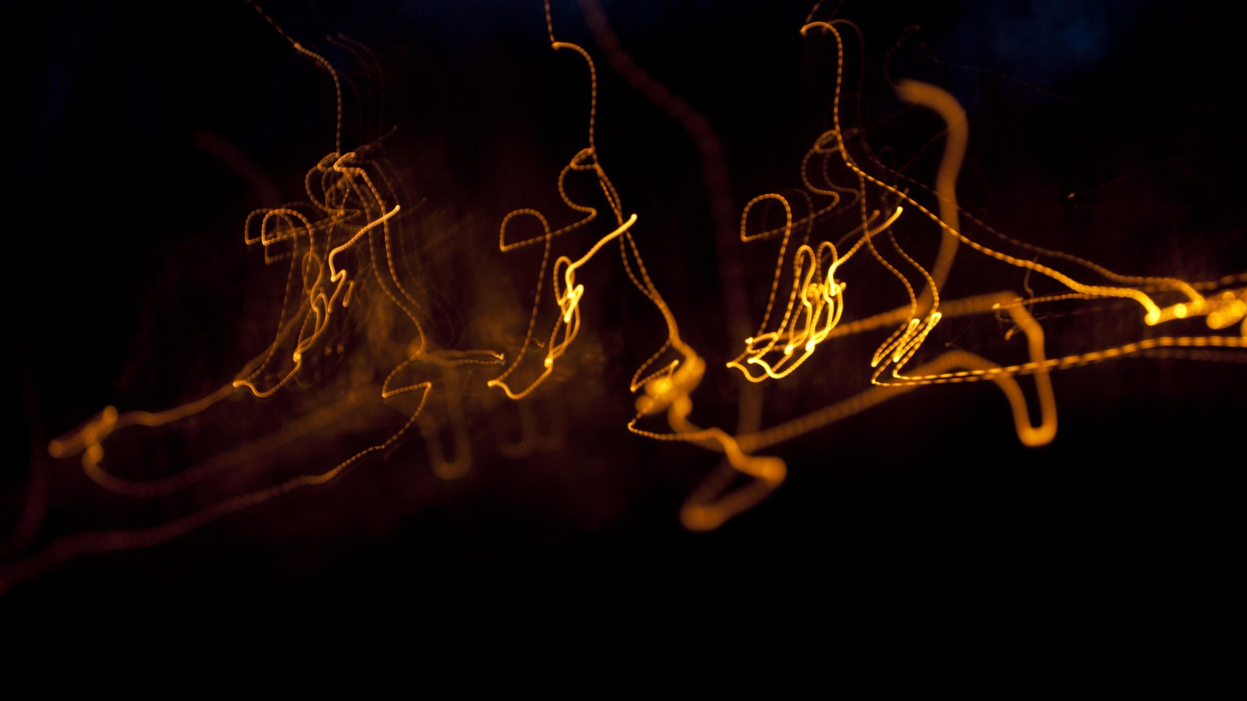 Lines 2560x1440 4k 5k wallpaper yellow background