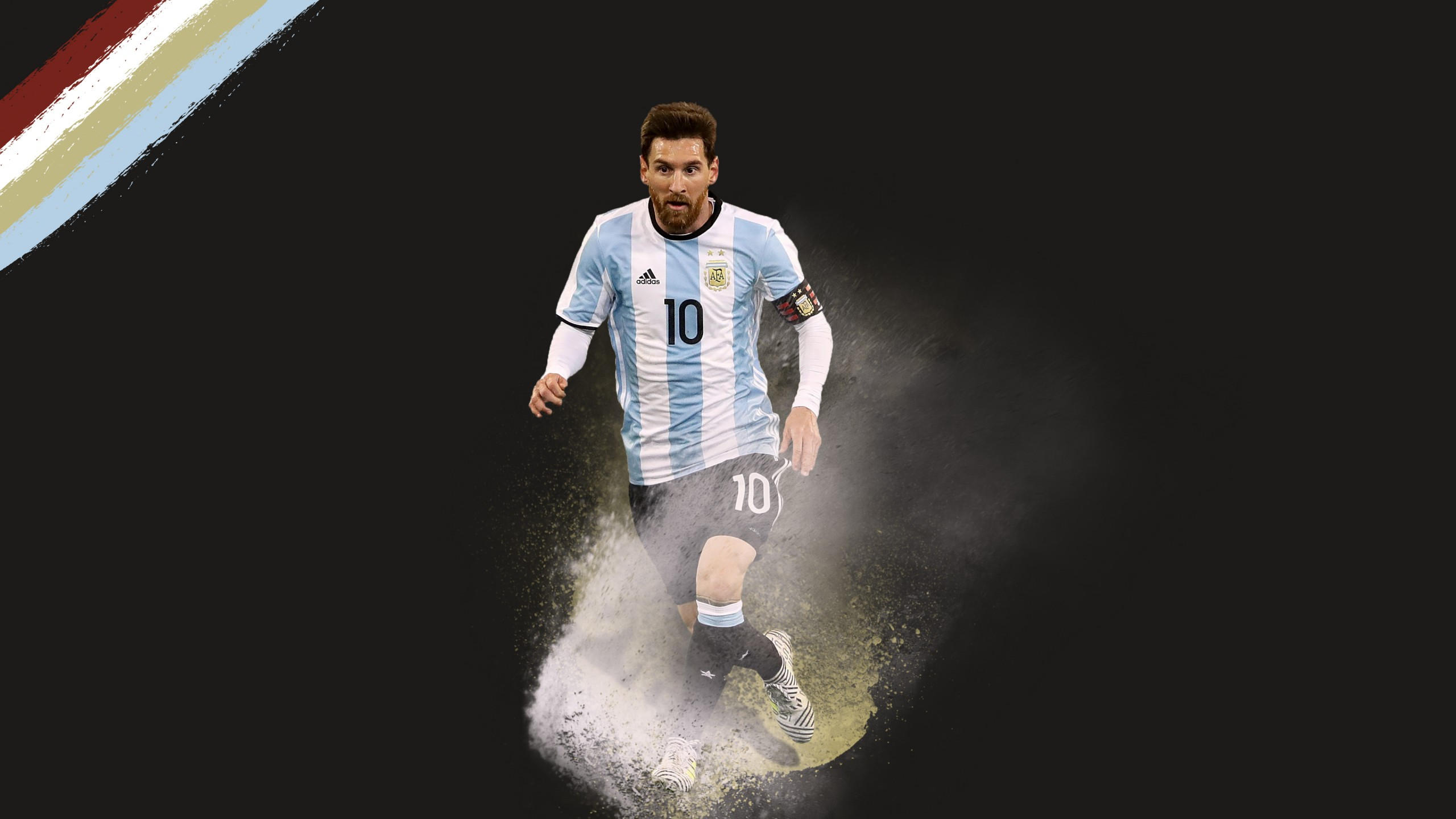 Lionel messi 2560x1440 soccer football 4k