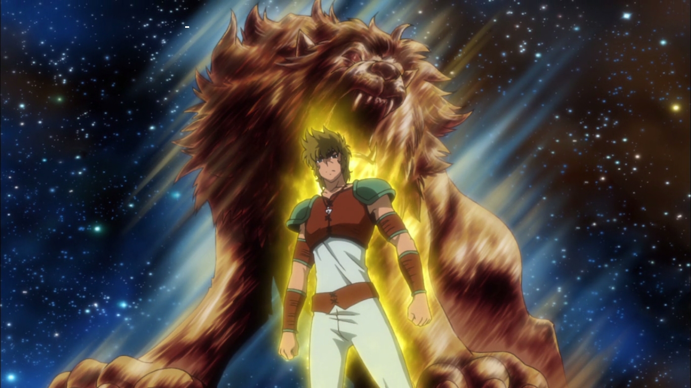 Los Caballeros del Zodiaco Alma de Oro El Caballero de Leo Aioria