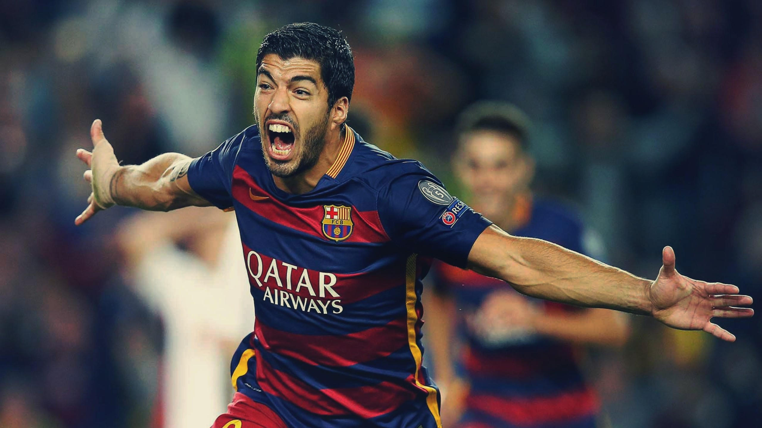 Luis su rez 2560x1440 barcelona fcb soccer 4k