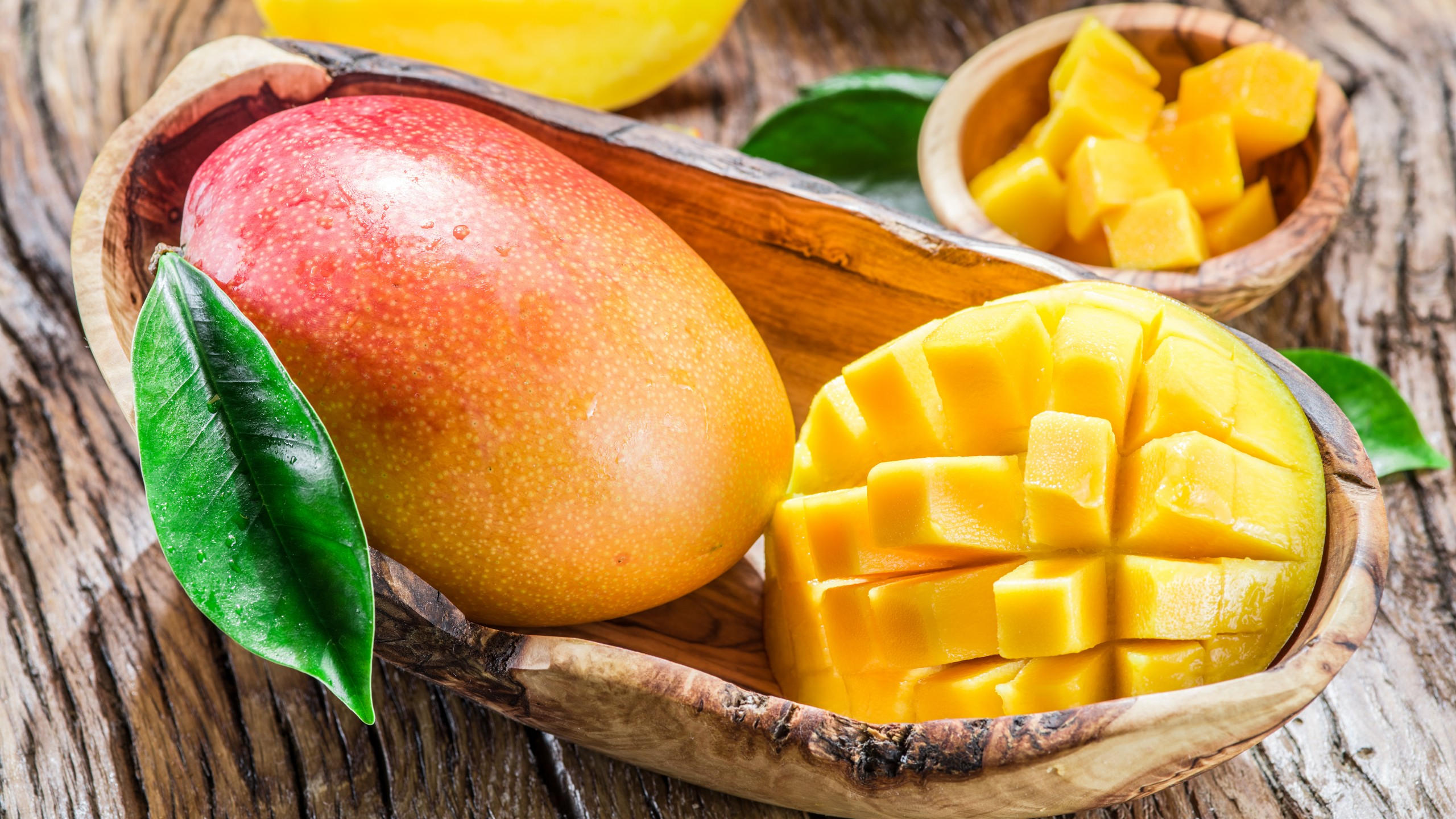 Mango 2560x1440 fruit 8k