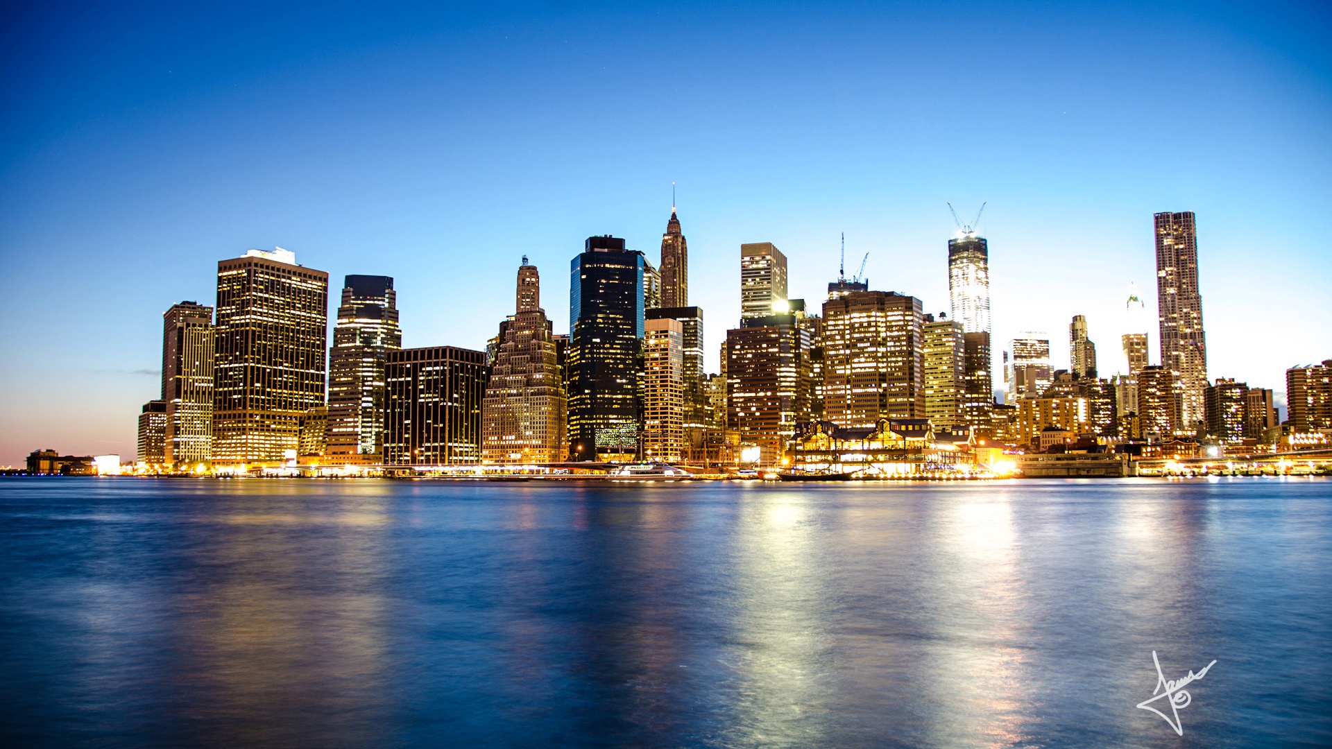 Manhattan skyline