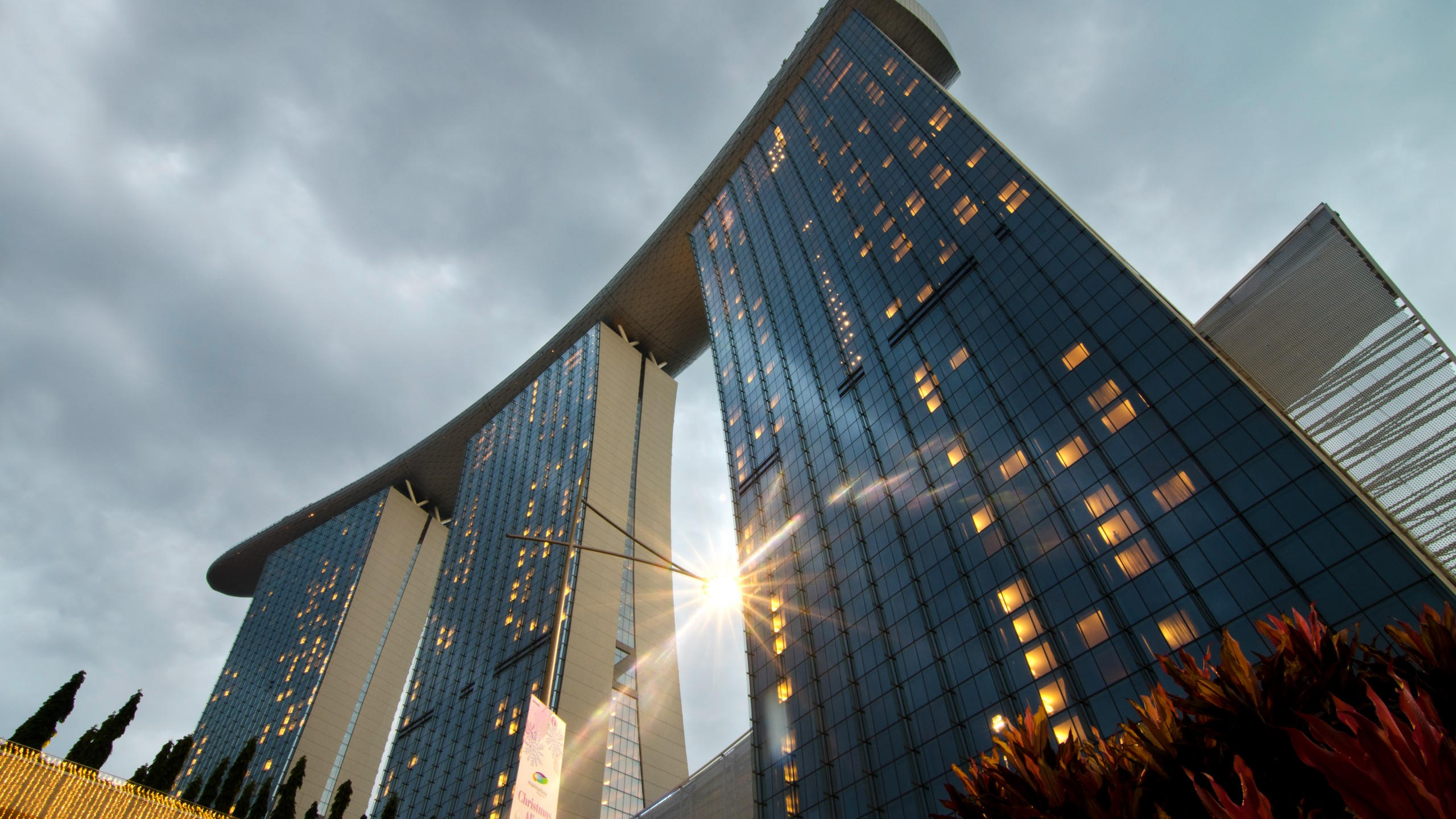 Marina bay sands 2560x1440 singapore best hotels travel tourism