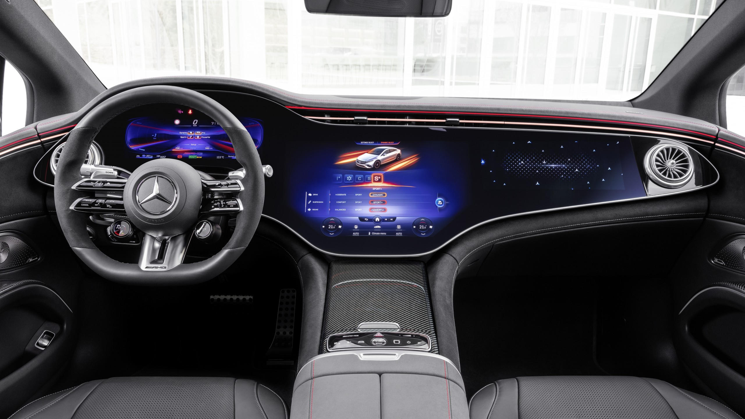 Mercedes amg eqs 53 2560x1440 munich motor show 2021 electric cars