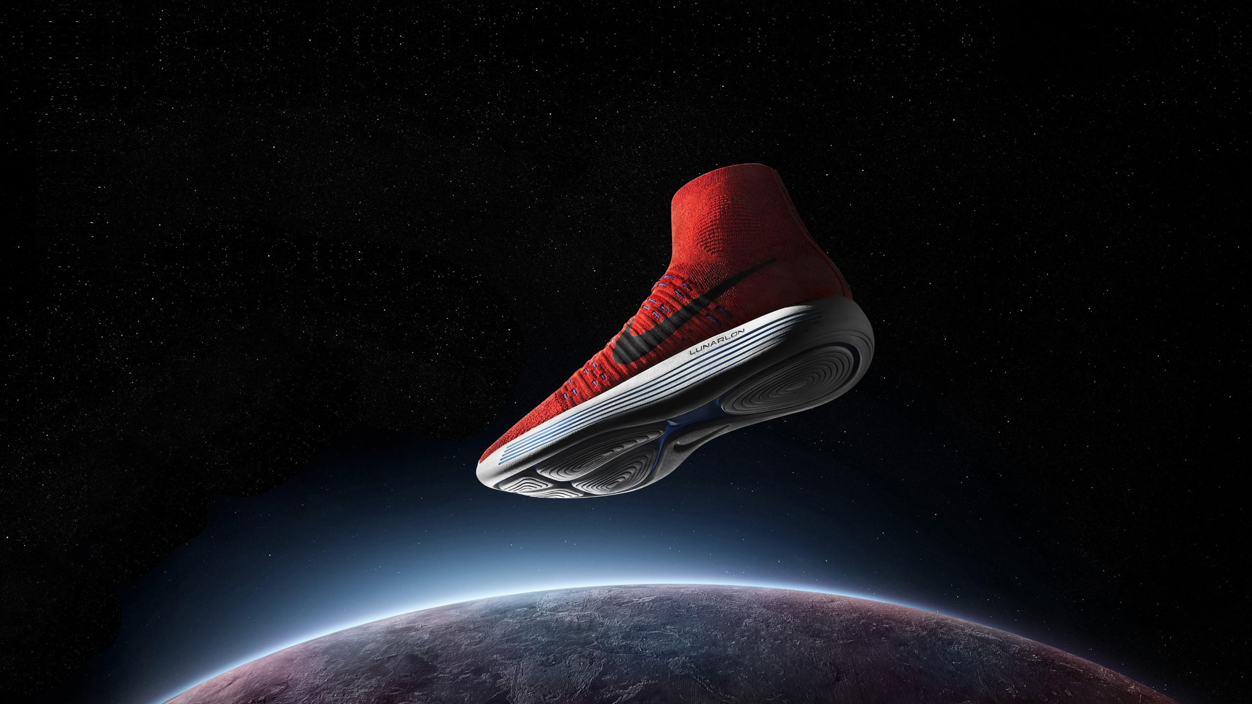 Nike 2560x1440 sneakers space
