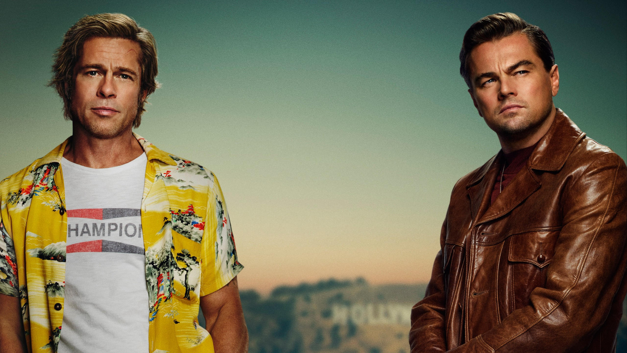 Once upon a time in hollywood 2560x1440 brad pitt leonardo dicaprio 5k