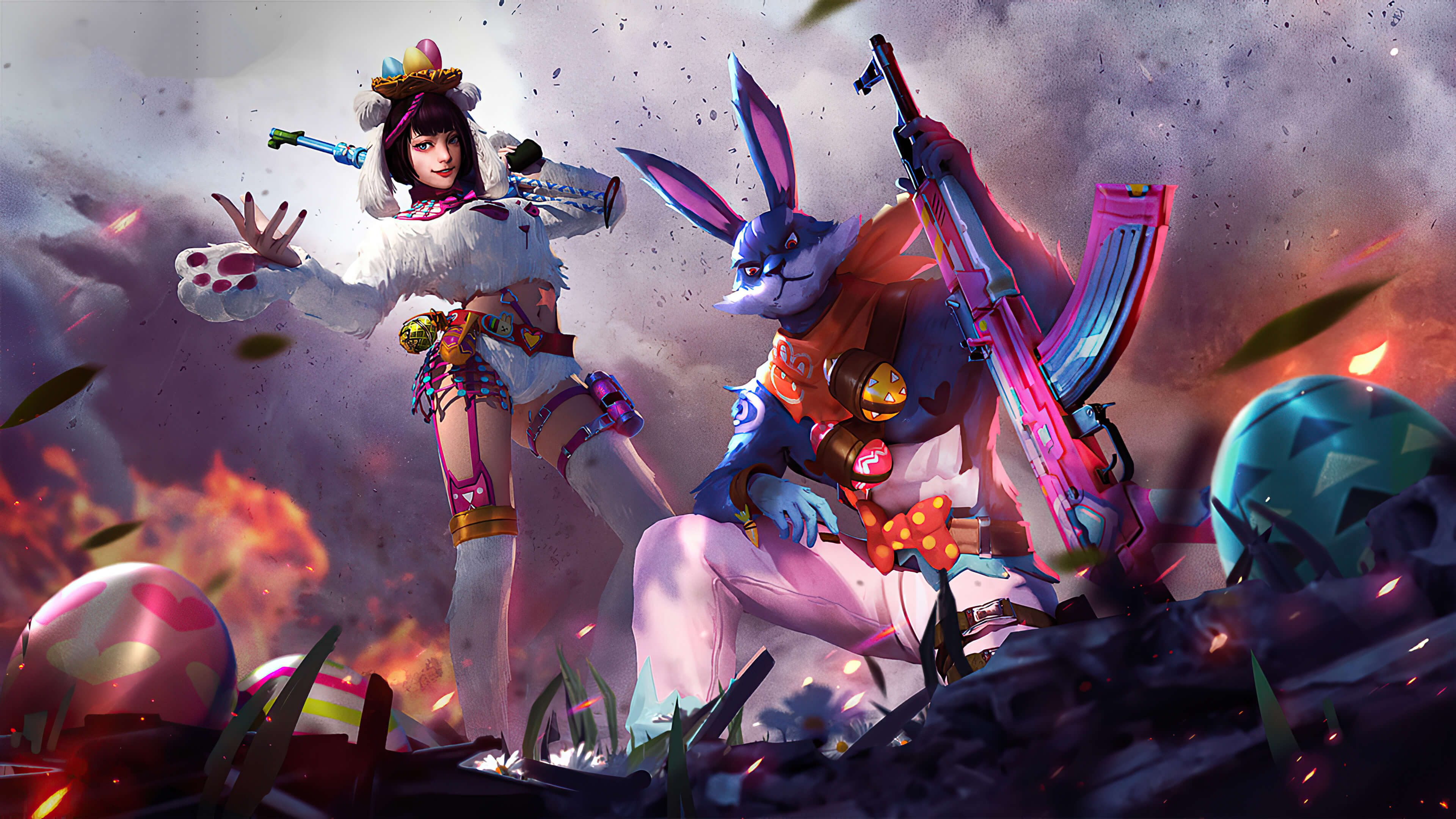 Personajes de garena free fire