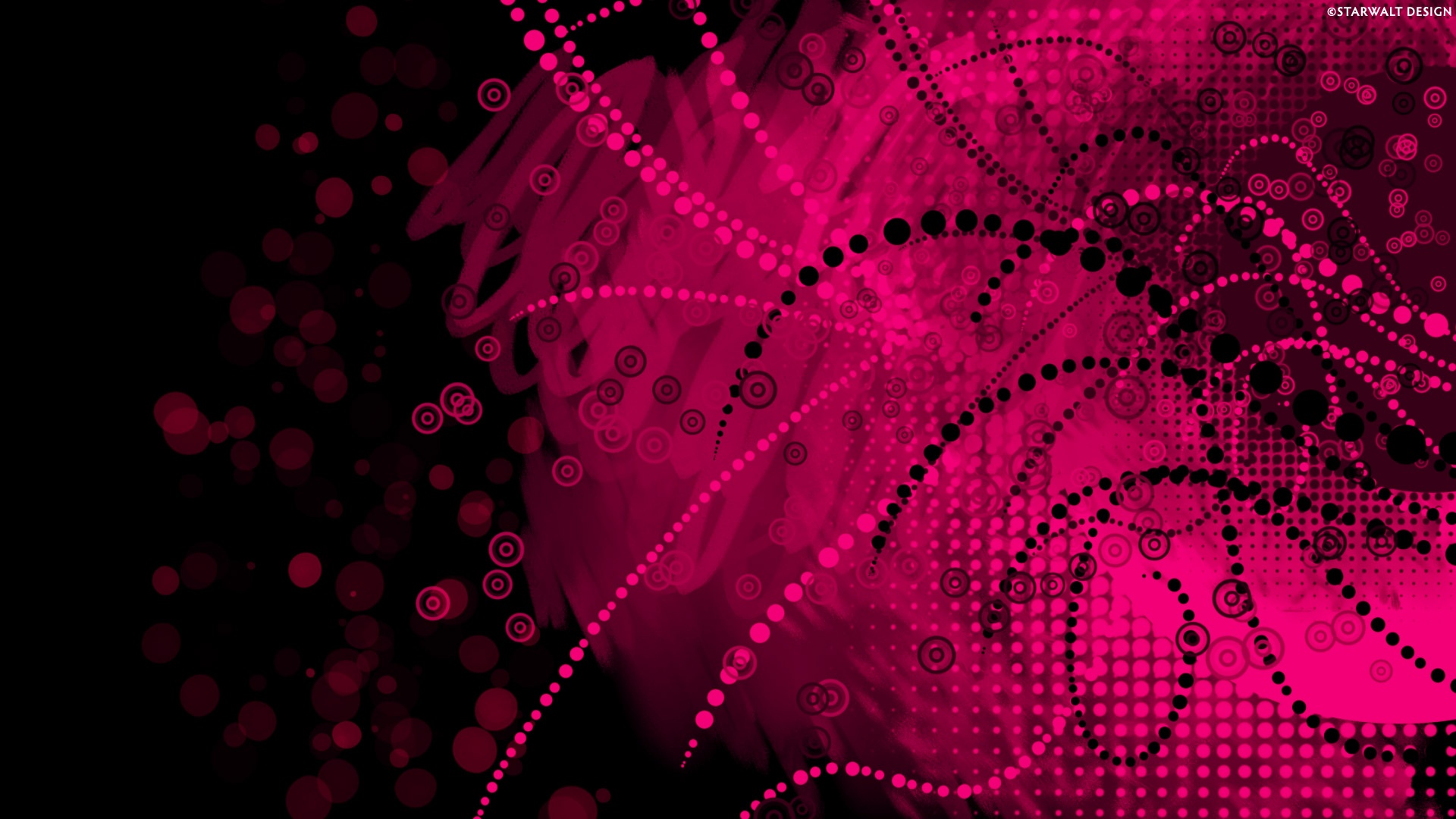 Pink dark vector