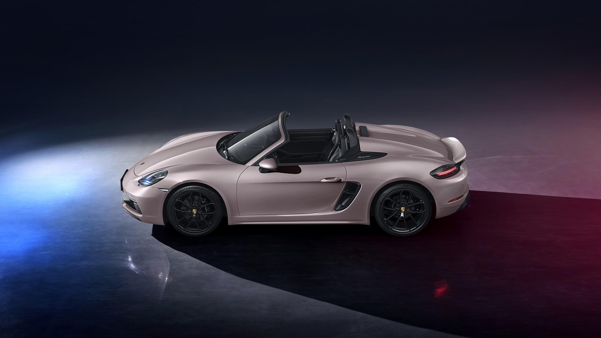 Porsche 718 spyder 2560x1440 2021 cars auto shanghai 2021 sport cars