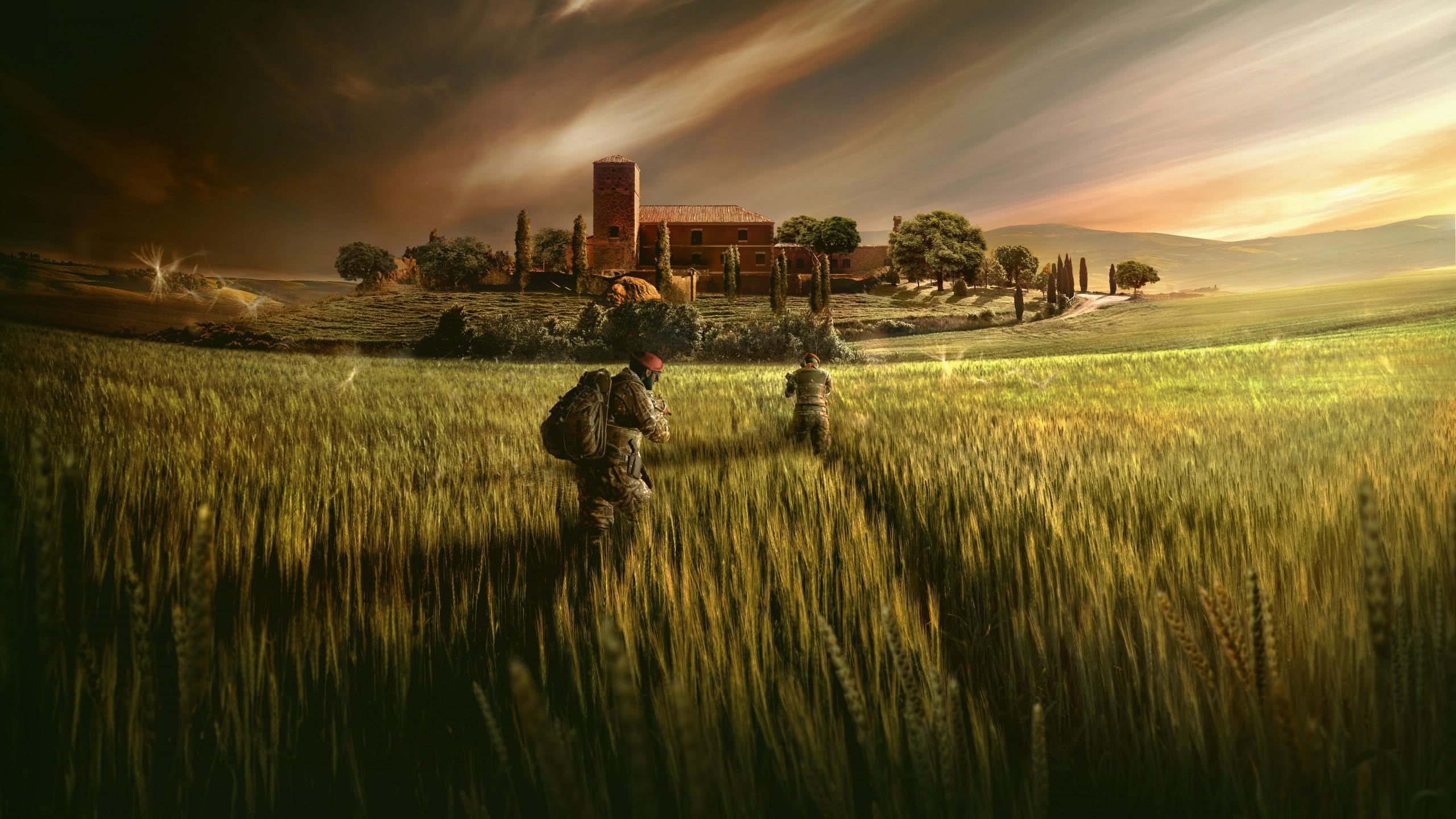 Rainbow six siege operation para bellum 2560x1440 artwork poster 6k