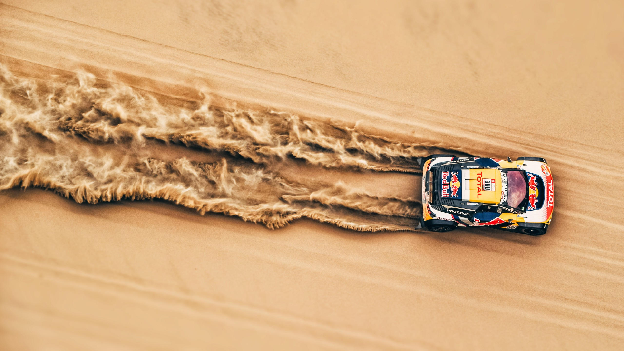 Rally 2560x1440 sand 4k
