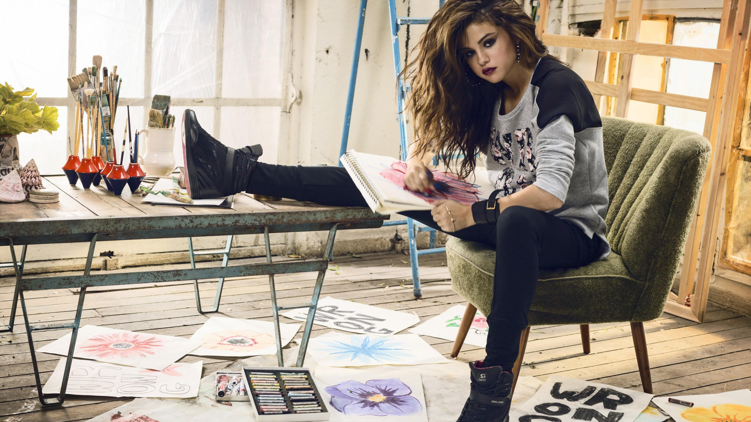 Selena gomez 2560x1440 selena marie gomez actress tv star singer