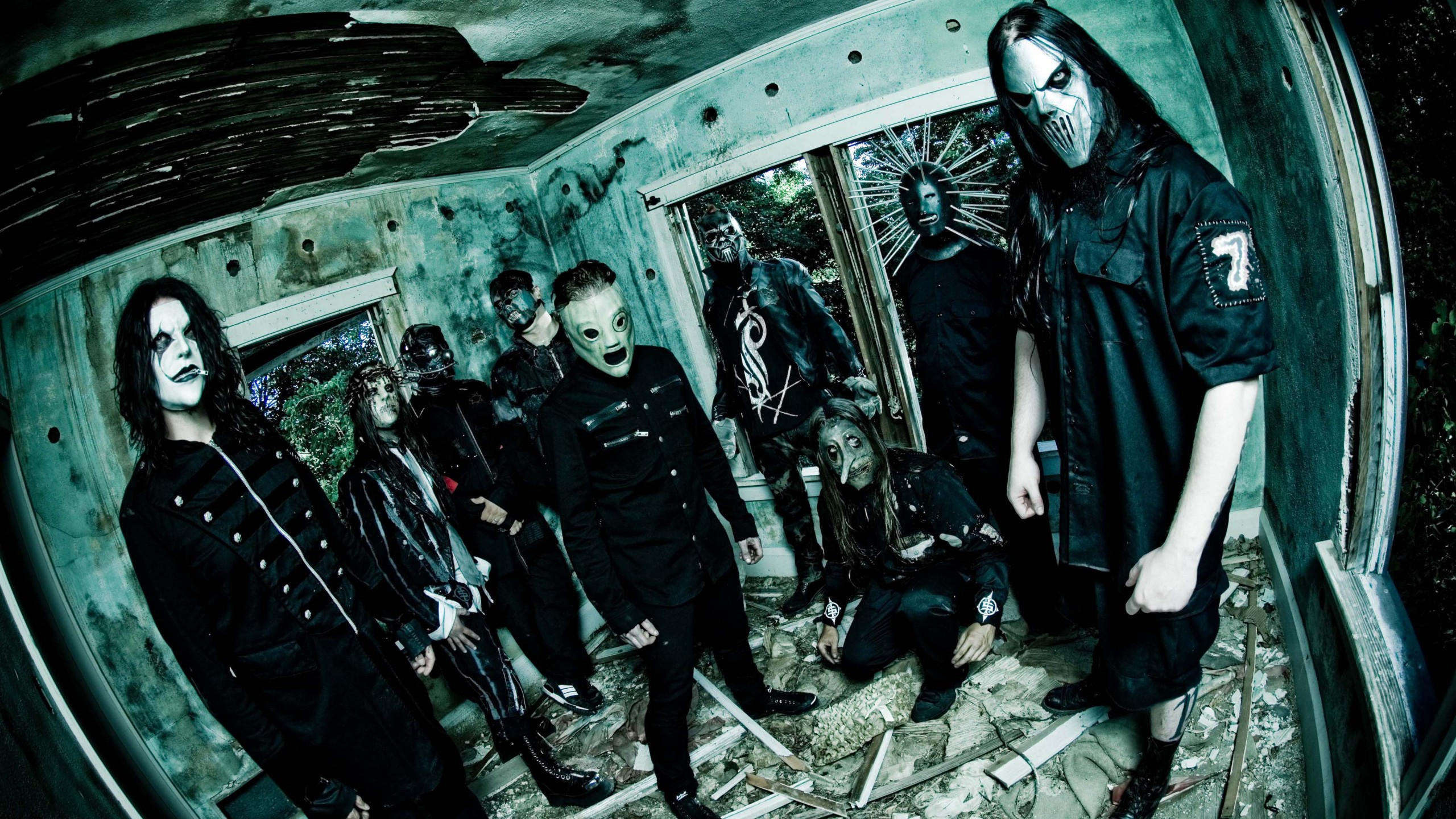 Slipknot 2560x1440 top music artist and bands corey taylor mick