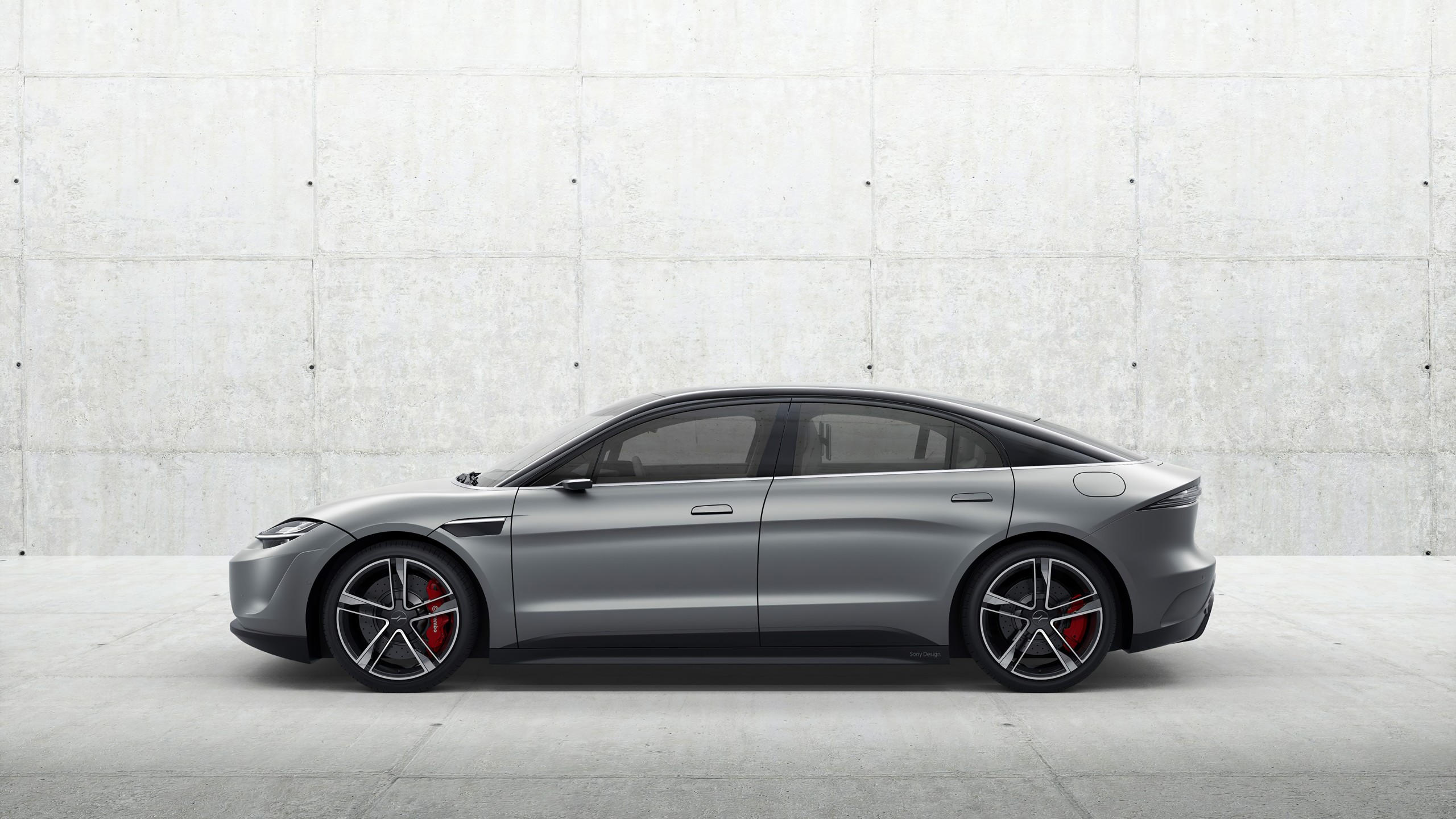 Sony vision s 2560x1440 ces 2020 electric cars 5k