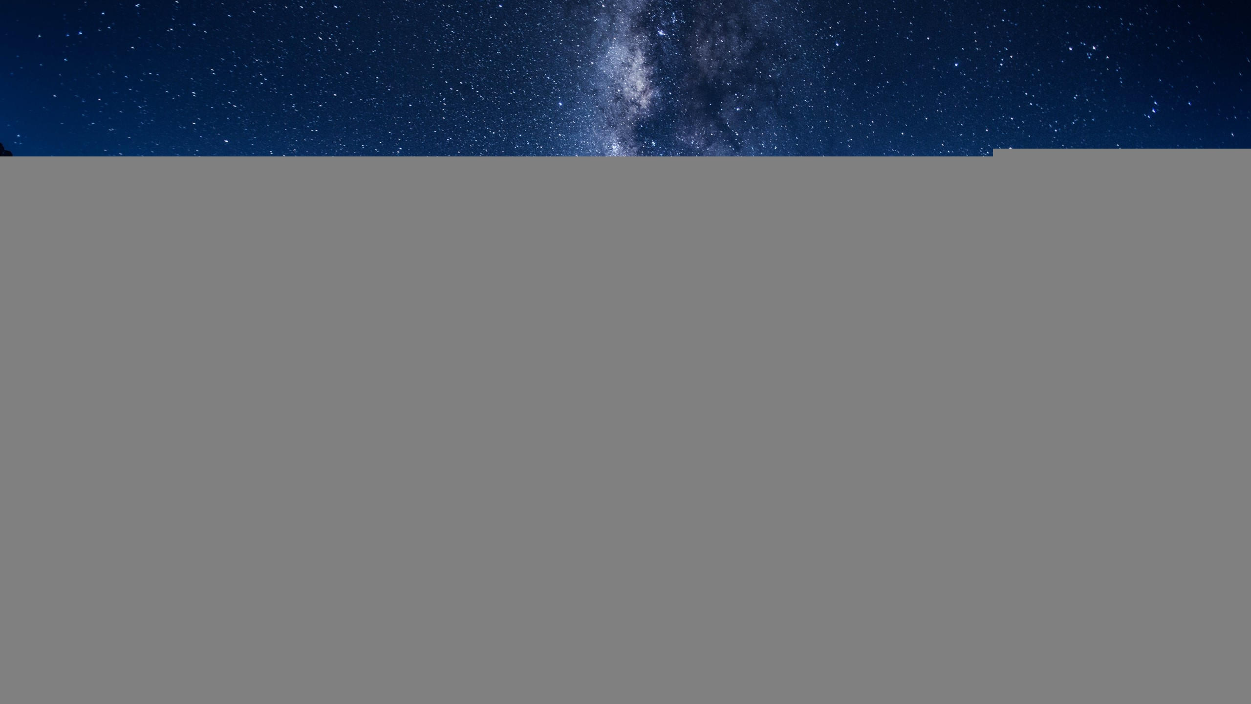 Stars 2560x1440 mountains lake 5k