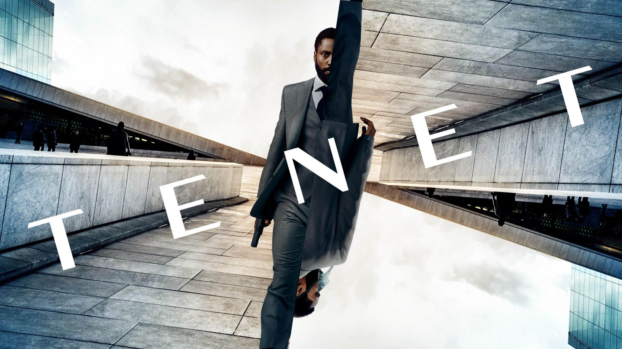 Tenet 2560x1440 john david washington poster