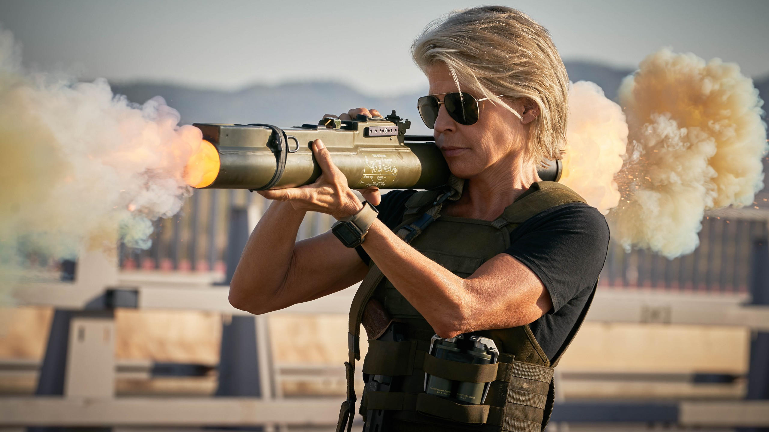 Terminator dark fate 2560x1440 linda hamilton 5k