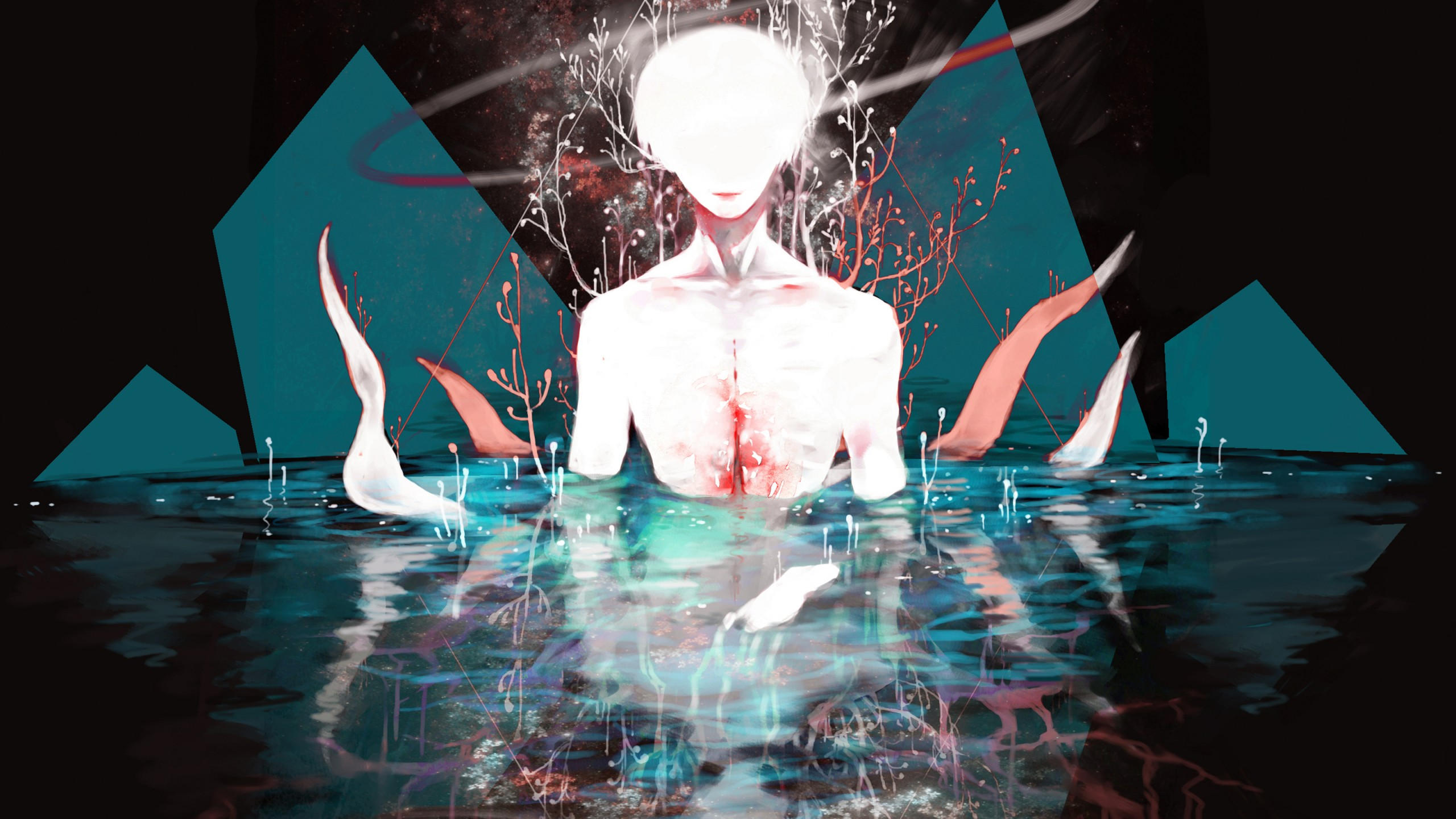 Tokyo ghoul 2560x1440 ken kaneki 4k