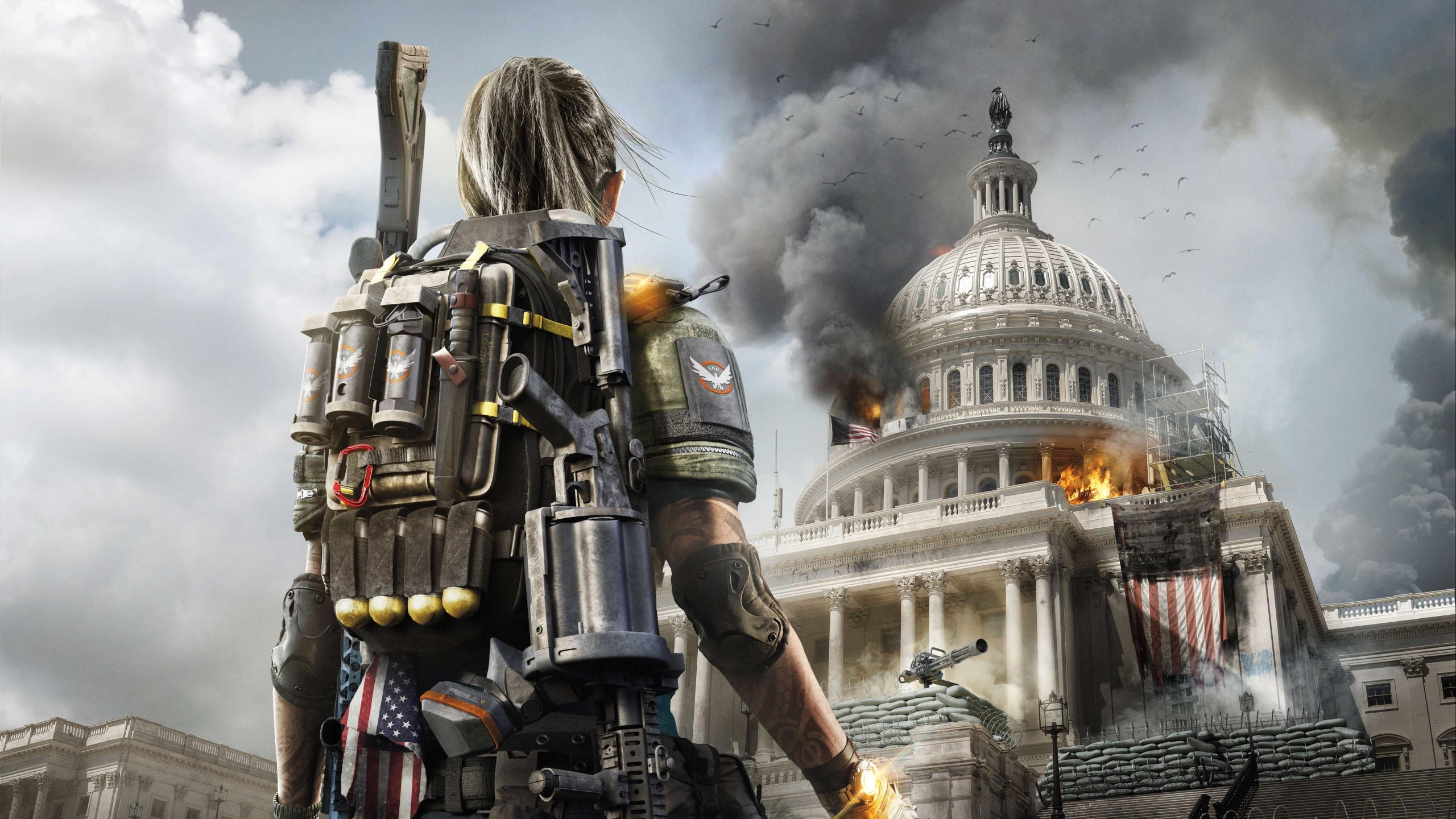 Tom clancy 039 s the division 2 2560x1440 tom clancys the division 2 gamescom 2018 poster 5k