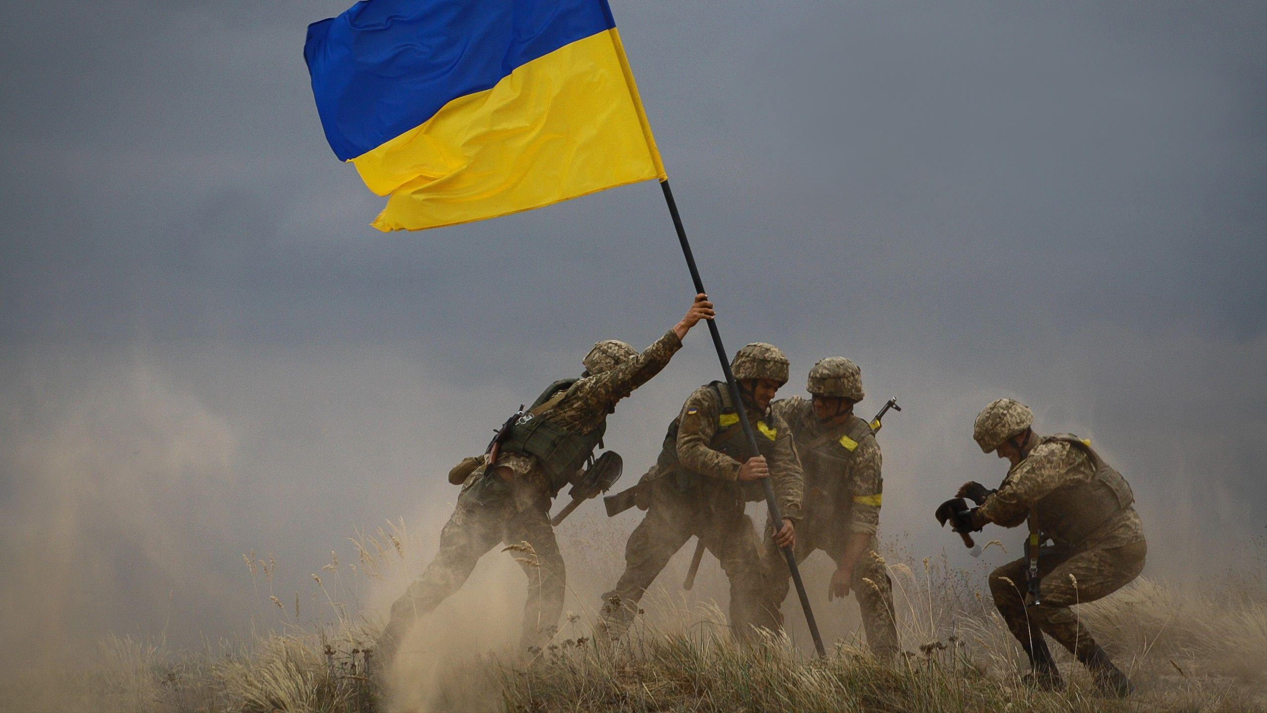 Ukraine 2560x1440 ukrainian flag war in ukraine
