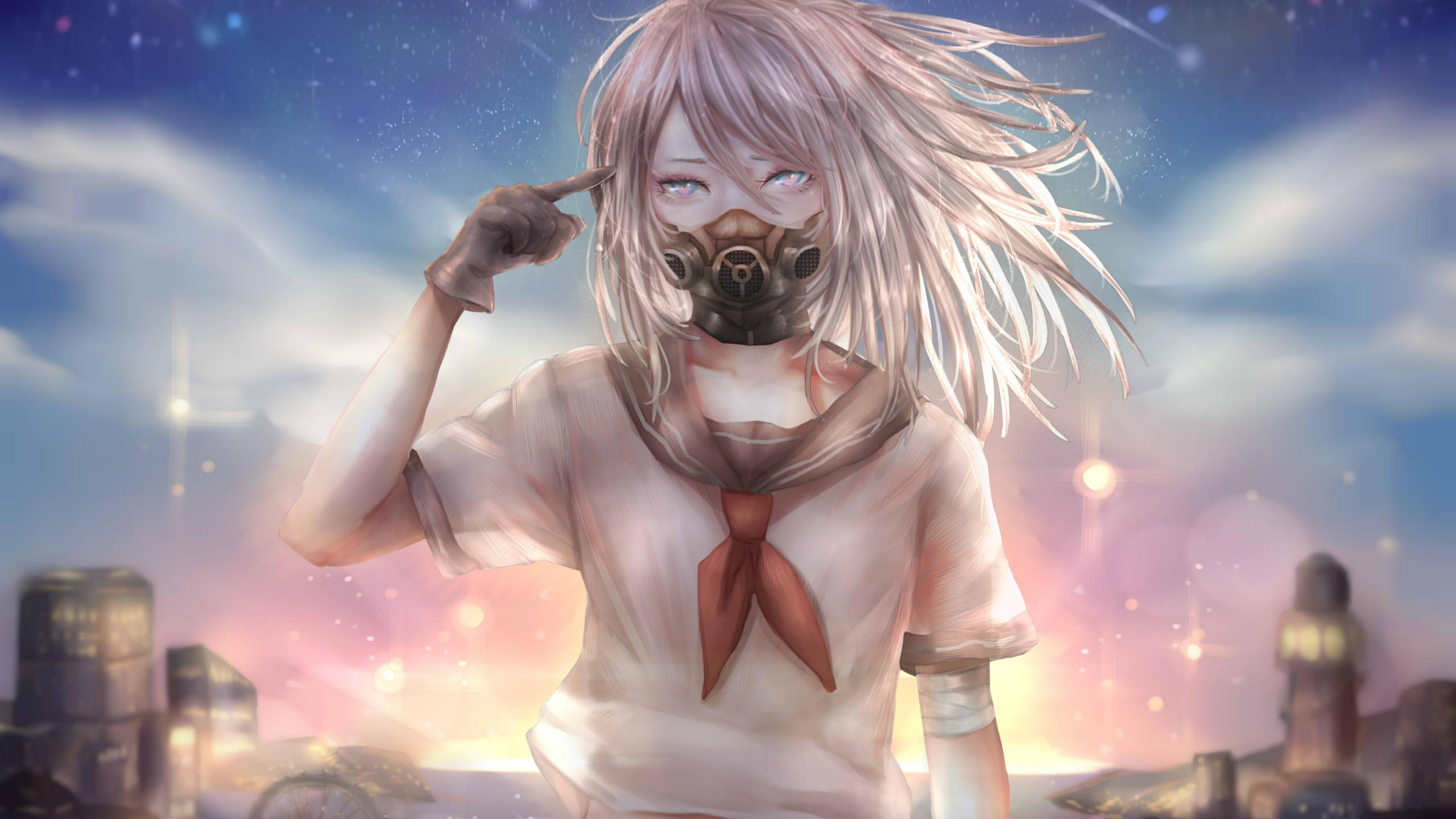 Urban 2560x1440 girl 4k