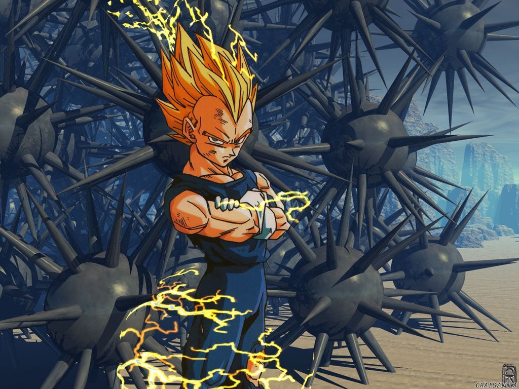 Vegeta Renaciendo para la batalla