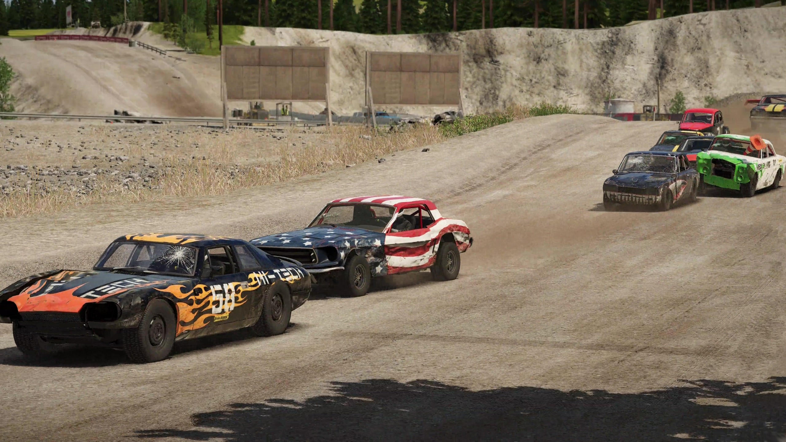 Wreckfest 2560x1440 next car game e3 2018 screenshot 4k