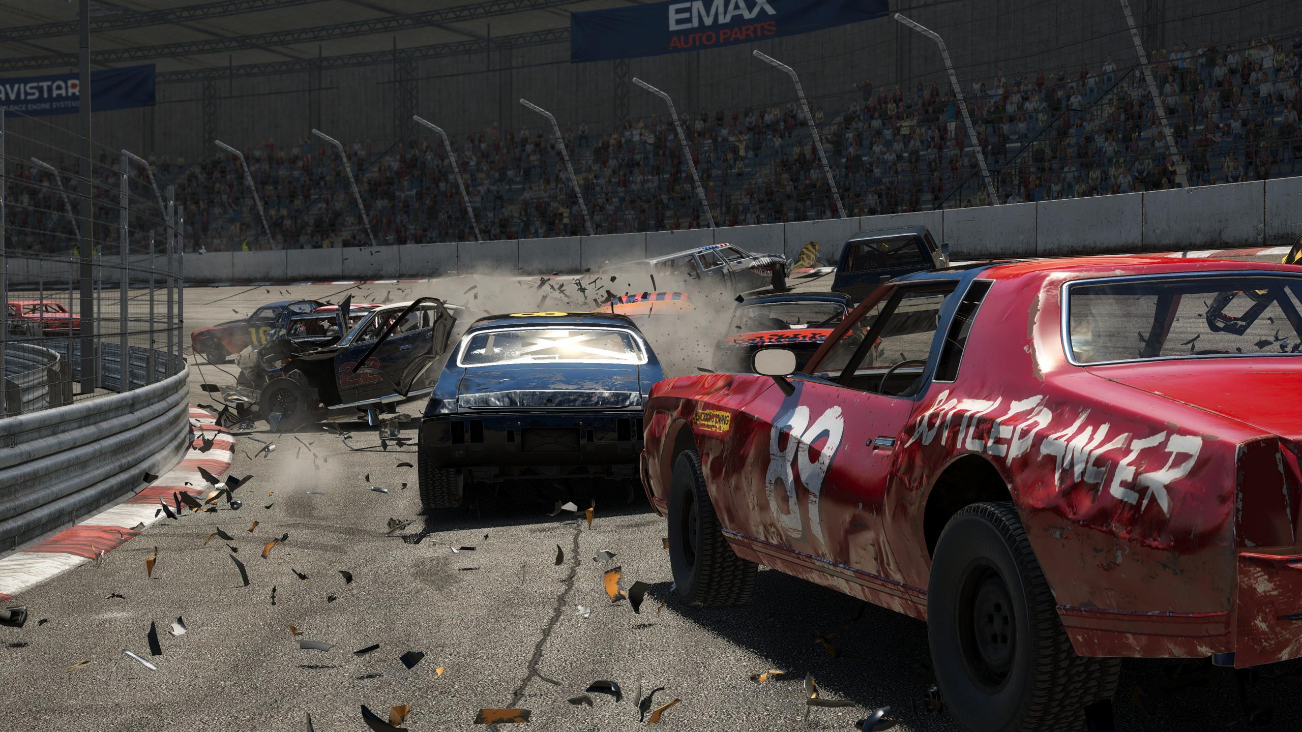 Wreckfest 2560x1440 next car game e3 2018 screenshot 4k