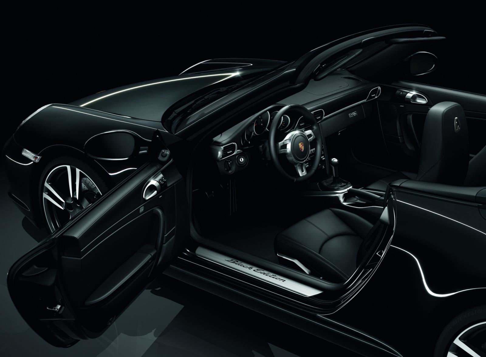 2011 Black Porsche 911 Black Edition Interior wall