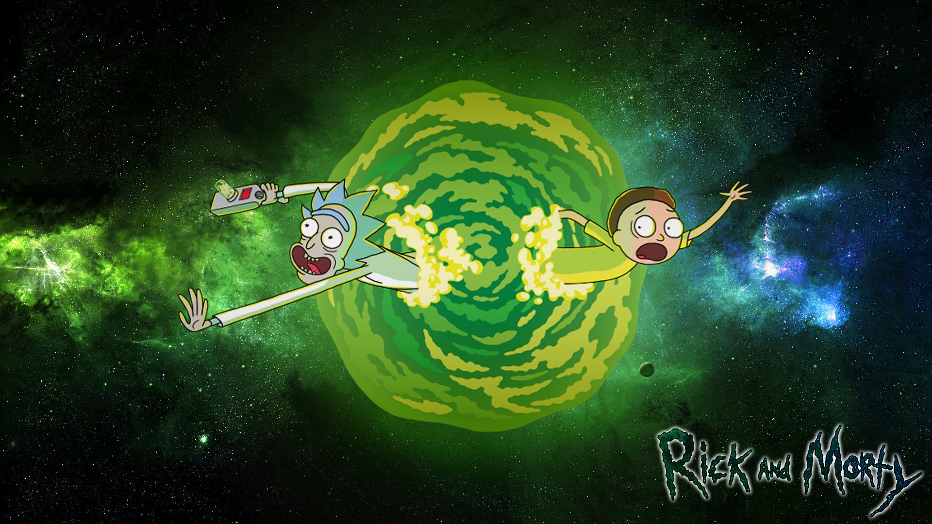 Rick y morty para fondo de pantalla