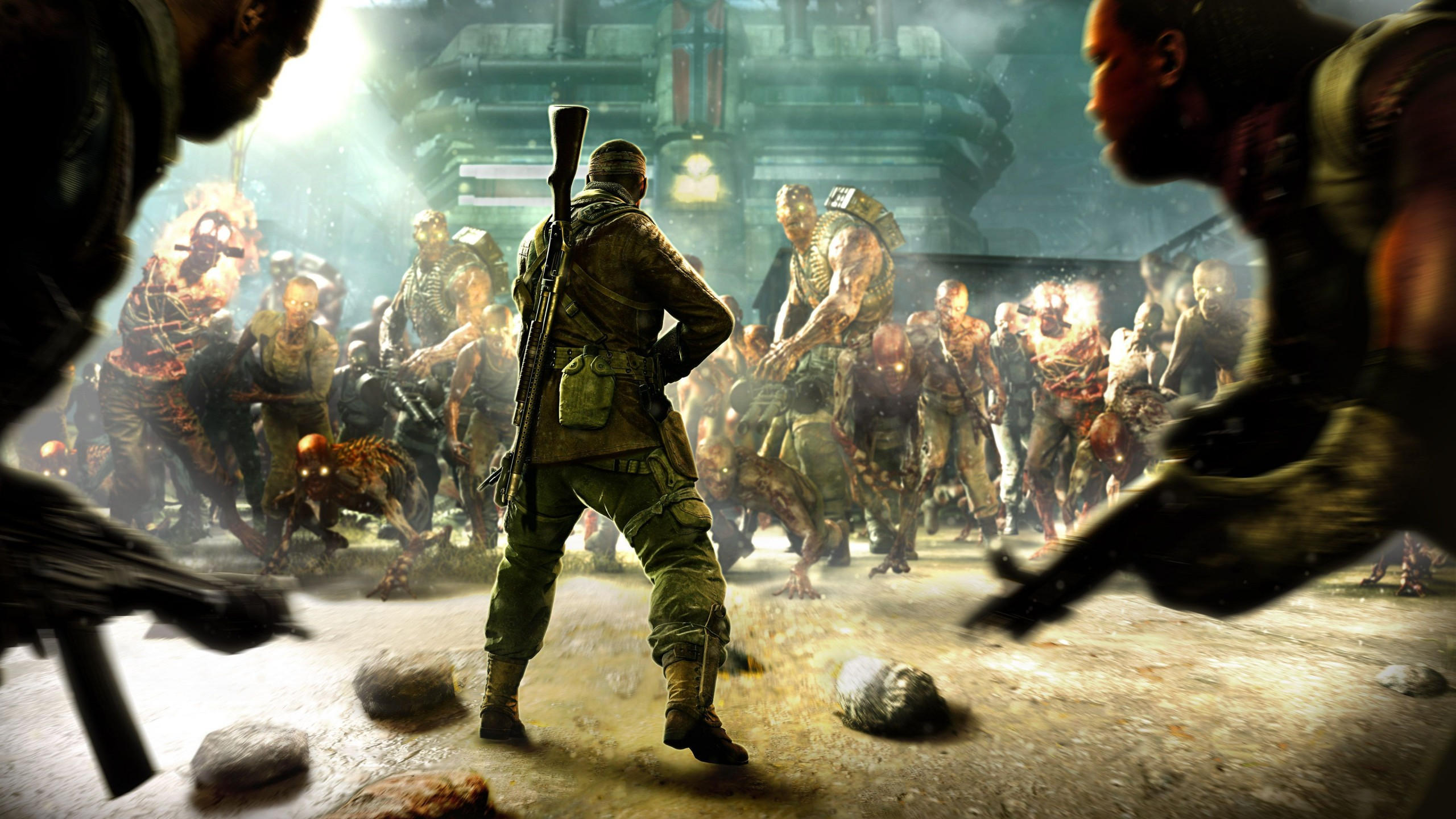 Zombie army 4 dead war 2560x1440 e3 2019 artwork 4k