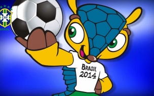 Fuleco con el Balon en la Mano