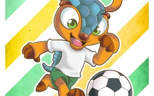 Fuleco Mascota del Mundial por Ryoneto