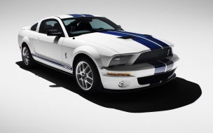 2007 Ford Shelby GT500 Production White 2 wallpape