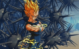 Vegeta Renaciendo para la batalla