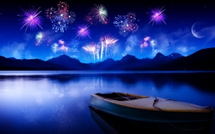 Fireworks at Nightsky