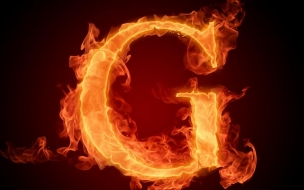 Letter G In Fire Hd