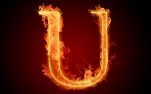 Letter U In Fire Hd