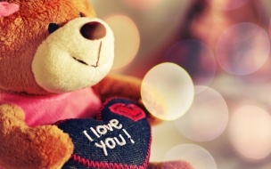 I love you teddy bear