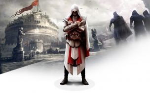 Ezio in assassins creed brotherhood