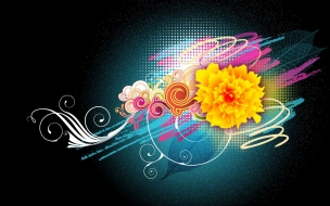 Flower vector designs