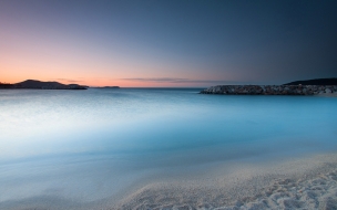 Morning beach