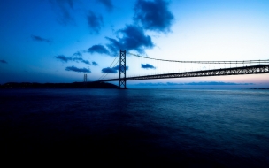 Pearl bridge in japan