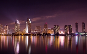 San diego skyline