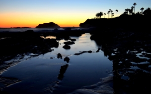 Sunset at laguna beach