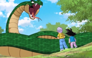 Dragon Ball Super Goten y trunks con la Culebra Capitulo 1