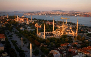 Blue mosque 2560x1440 istanbul turkey tourism travel